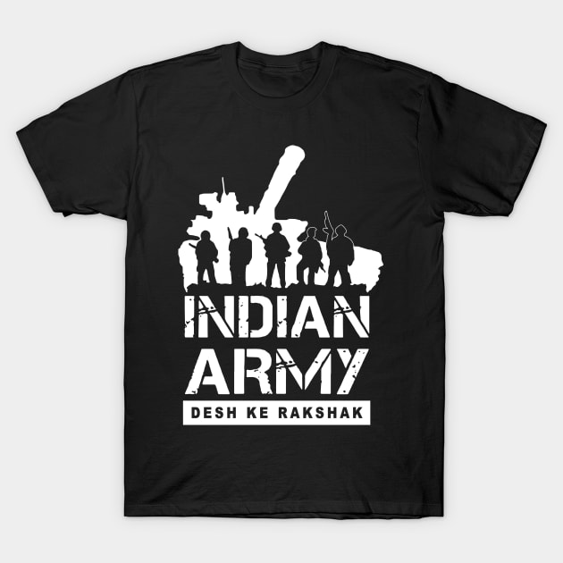 Indian Army Veteran T-Shirt by xuancuong